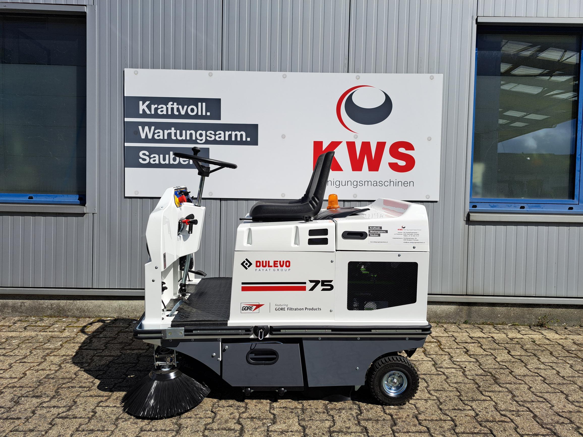 Balayeuse aspirateur autoportée Dulevo 75 EH Dulevo 75 EH