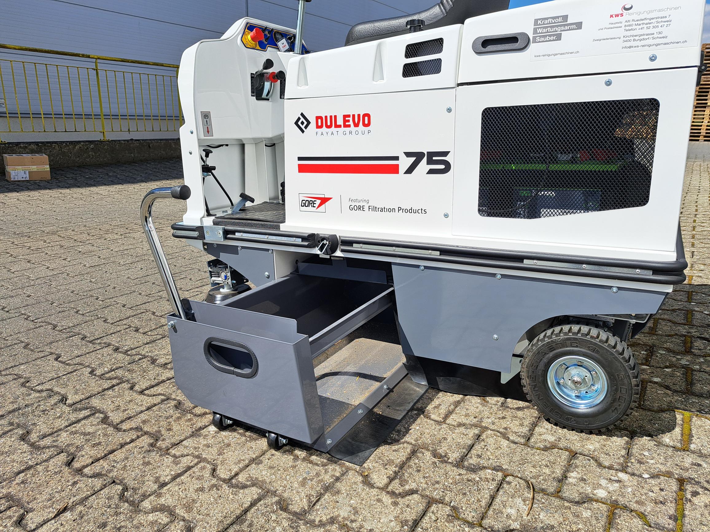 Balayeuse aspirateur autoportée Dulevo 75 EH Dulevo 75 EH